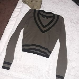 Forever 21 green sweater